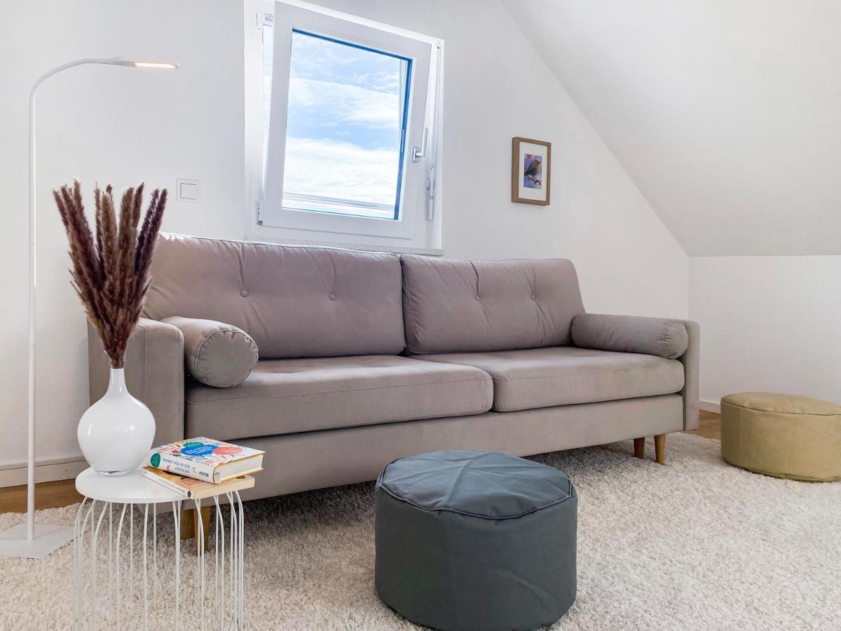 Modern & Stylisch - Penthouse-Feeling Nahe Flughafen Muenchen Leilighet Freising Eksteriør bilde