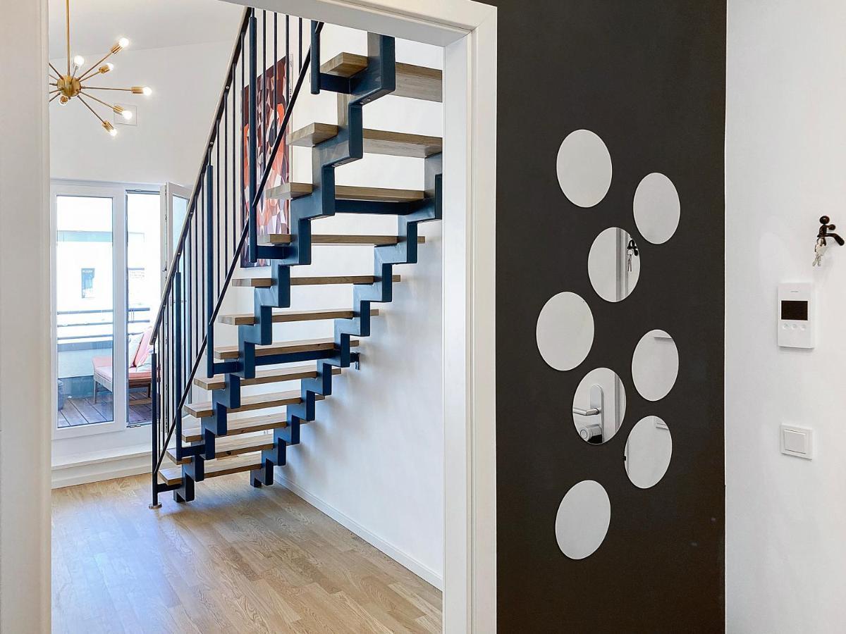 Modern & Stylisch - Penthouse-Feeling Nahe Flughafen Muenchen Leilighet Freising Eksteriør bilde