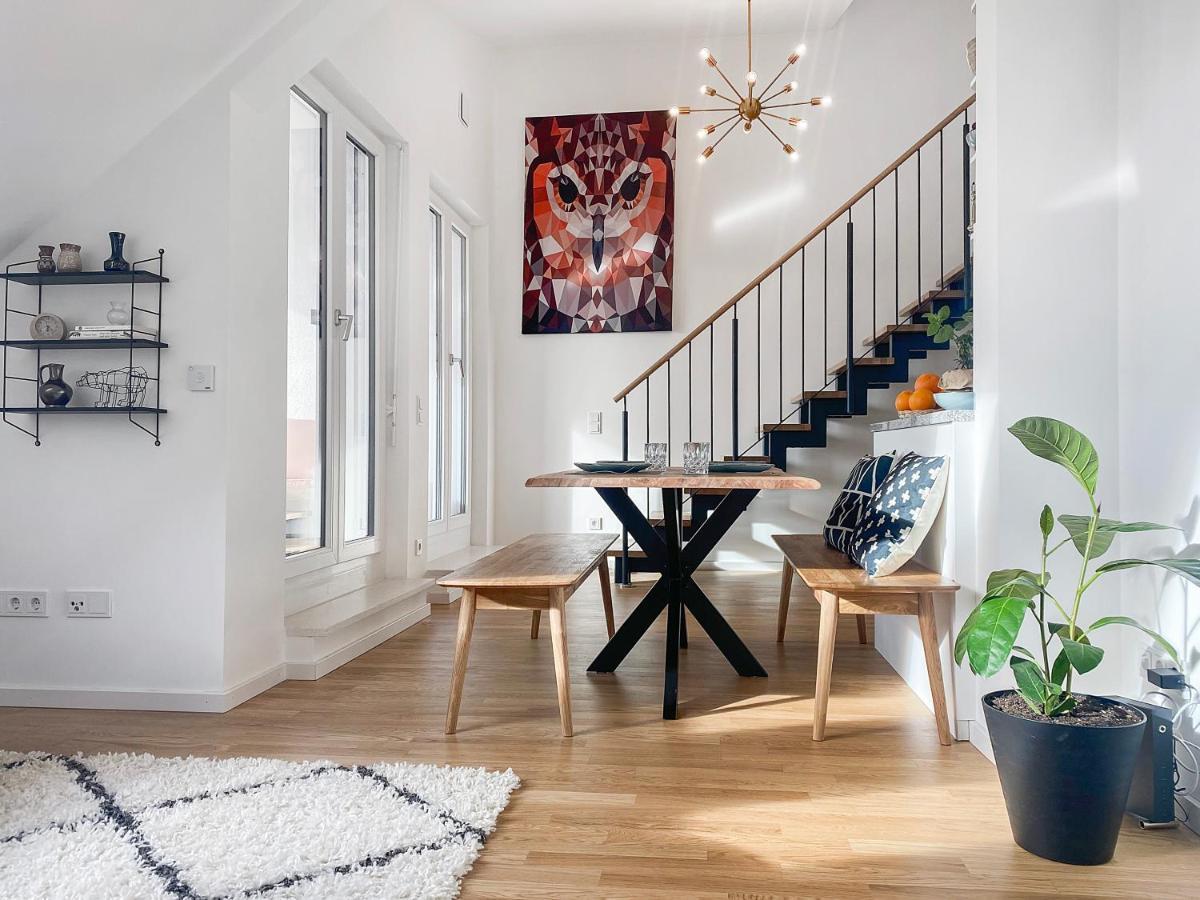Modern & Stylisch - Penthouse-Feeling Nahe Flughafen Muenchen Leilighet Freising Eksteriør bilde